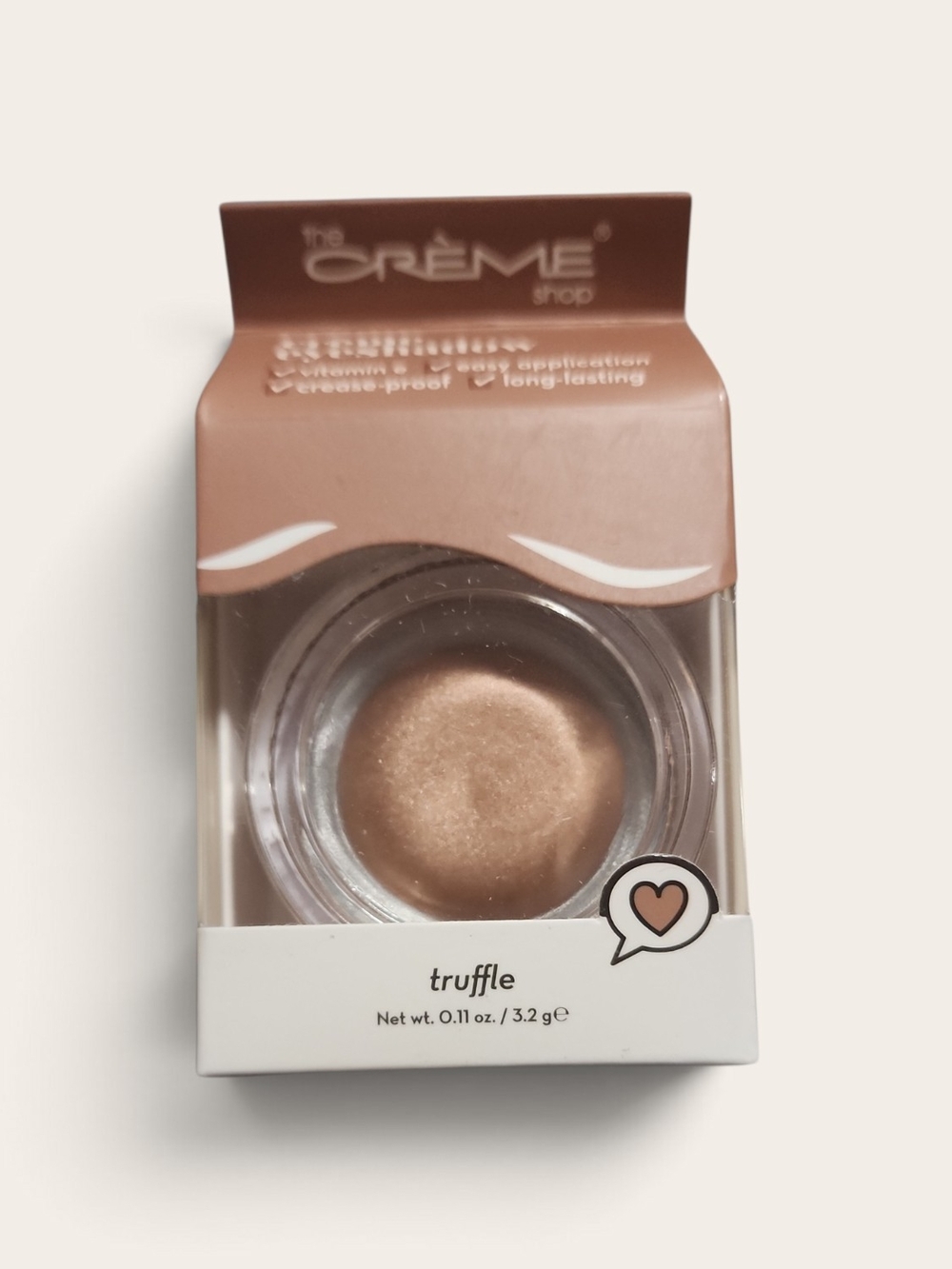 The Creme Shop Truffle Shimmer Cream Eyeshadow
